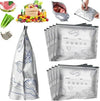 10 pcs Reusable Aluminium Foil Bag Food Storage