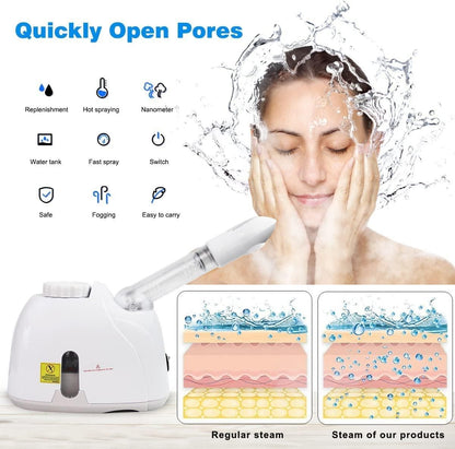 2 in 1 Facial Steamer and Hair Steamer