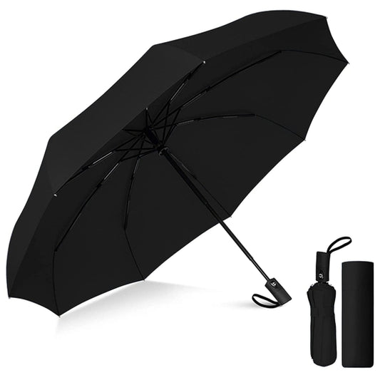 Auto Open Close Umbrella - Black
